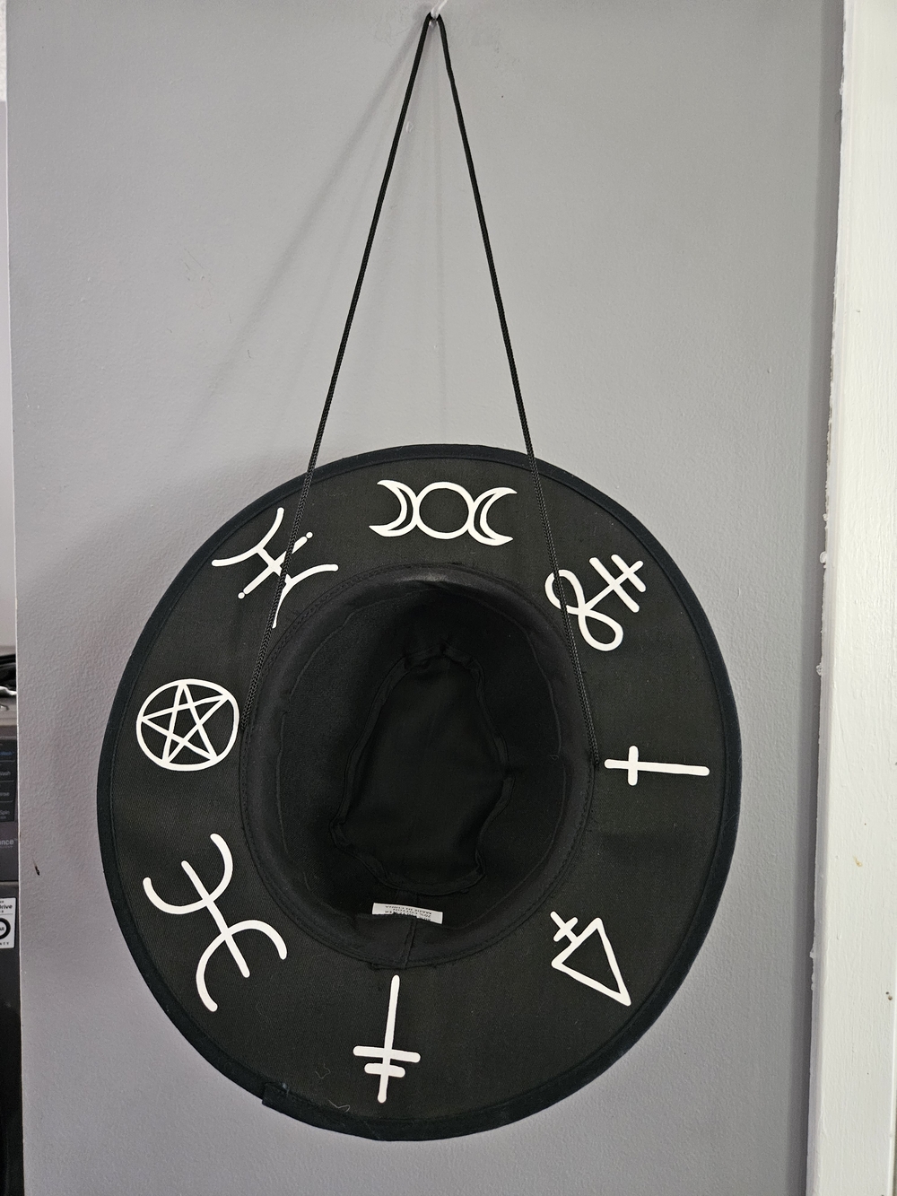 LIMITED EDITION Blackcraft Cult X ASH COSTELLO Black Wide-Brim Women’s Hat